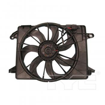 TYC 622550 Dual Radiator and Condenser Fan Assembly product image 1 of 3