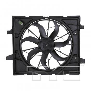 TYC 622660 Dual Radiator and Condenser Fan Assembly product image 1 of 3
