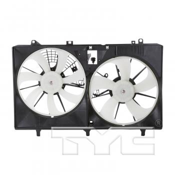 TYC 622670 Dual Radiator and Condenser Fan Assembly product image 1 of 3