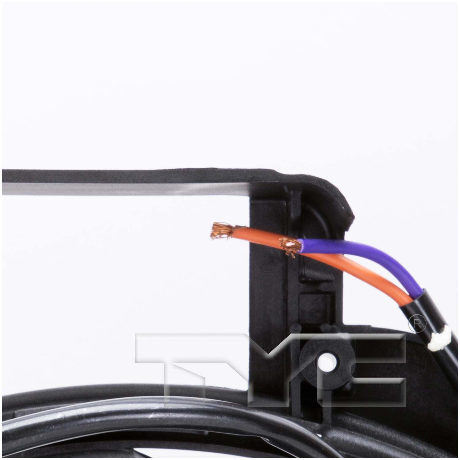 TYC 622710 Dual Radiator and Condenser Fan Assembly product image 3 of 3