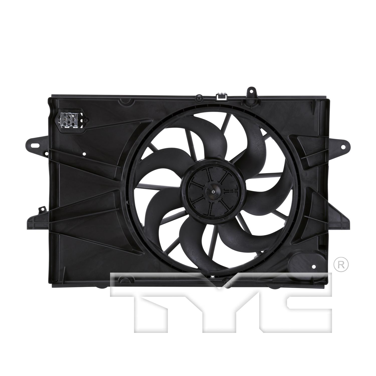 TYC 622720 - Dual Radiator and Condenser Fan Assembly TYC 622720 Dual Radiator and Condenser Fan Assembly product image 1 of 6