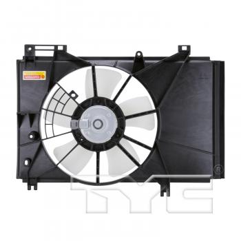 TYC 622740 Dual Radiator and Condenser Fan Assembly product image 2 of 3