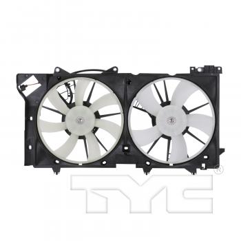 TYC 622750 Dual Radiator and Condenser Fan Assembly product image 1 of 3