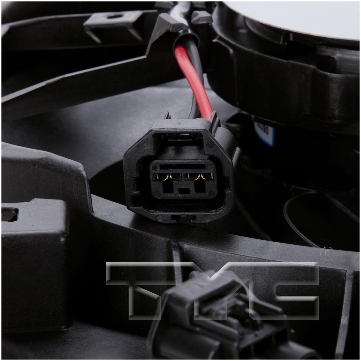 TYC 622780 Dual Radiator and Condenser Fan Assembly product image 6 of 6
