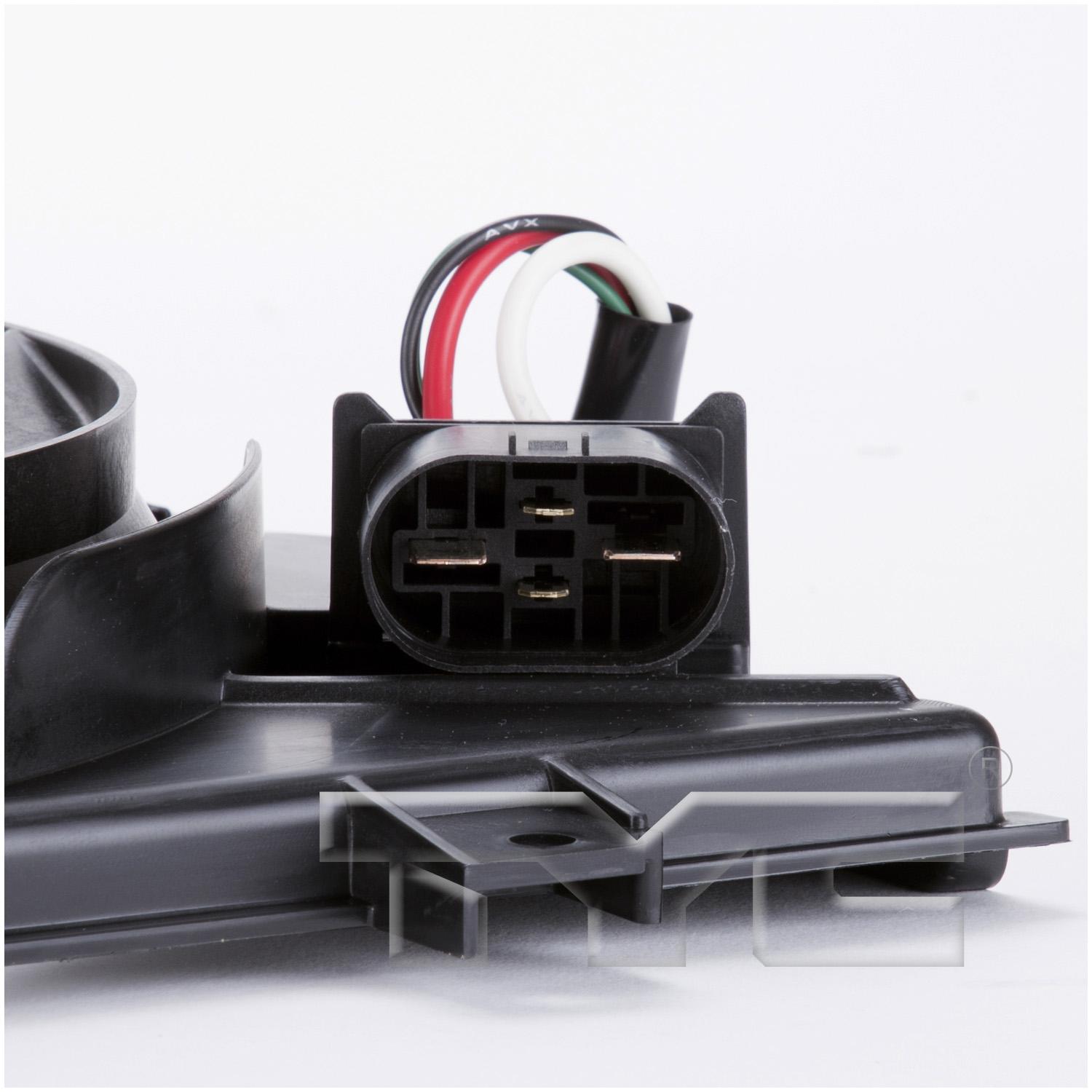 TYC 622820 Dual Radiator and Condenser Fan Assembly product image 4 of 4