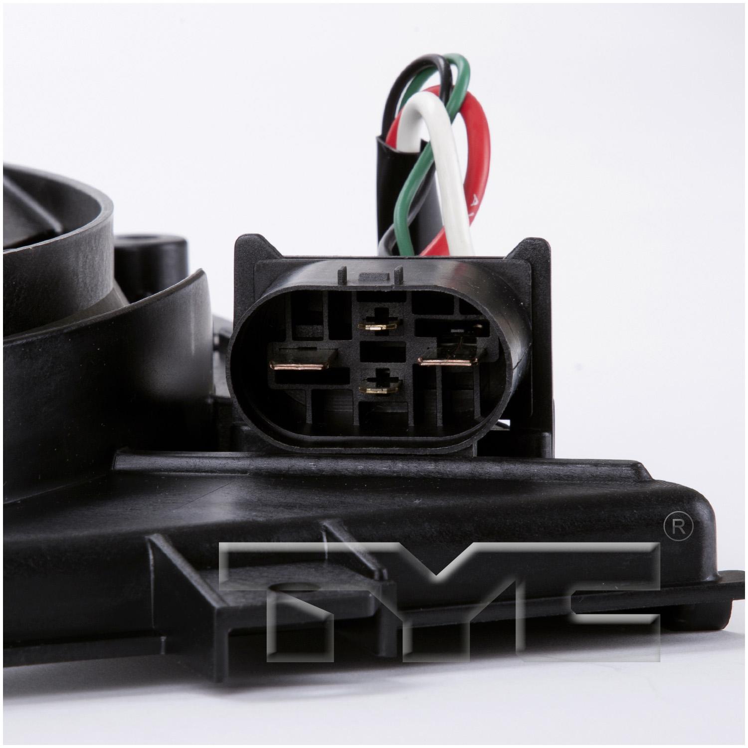 TYC 622830 Dual Radiator and Condenser Fan Assembly product image 4 of 4