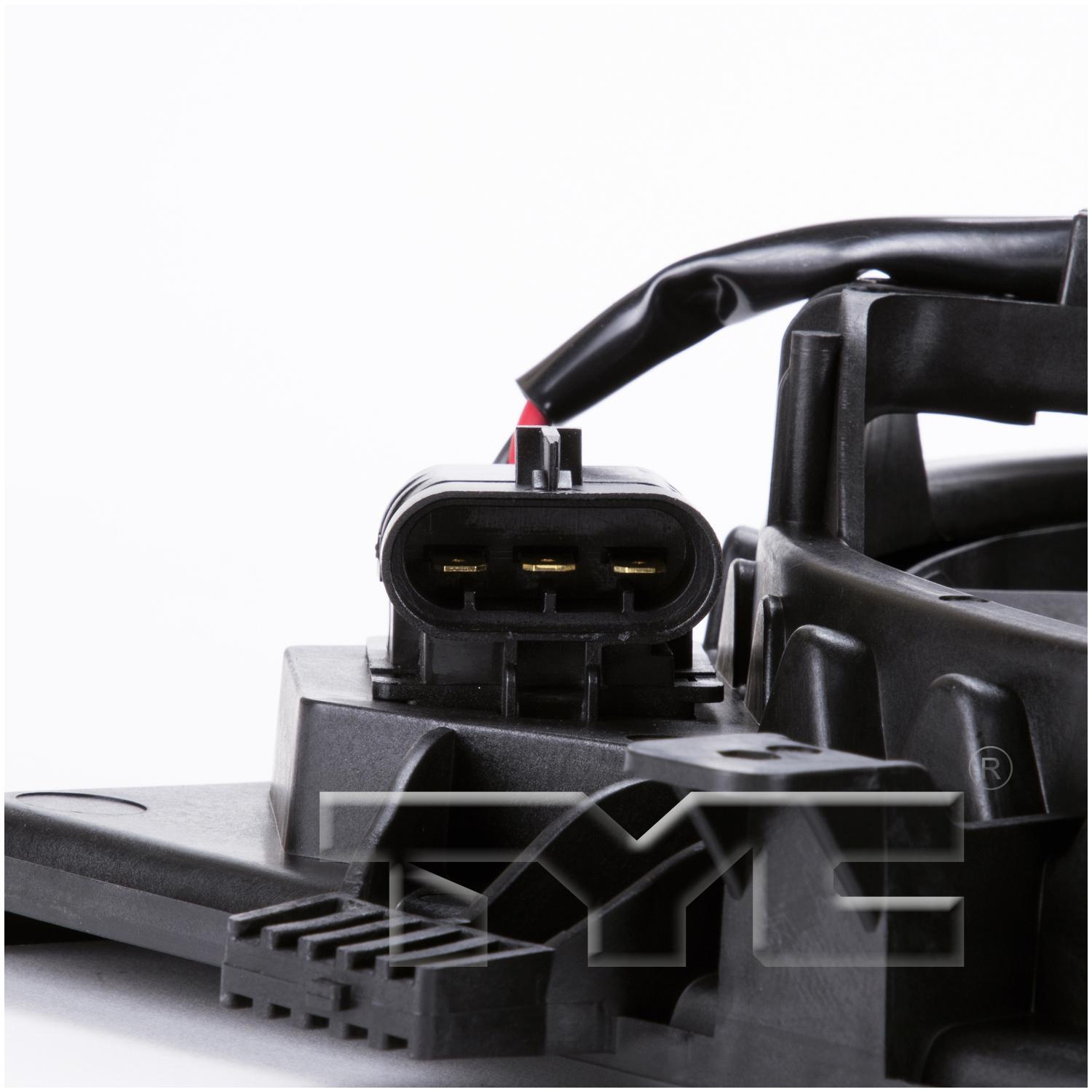 TYC 622840 Dual Radiator and Condenser Fan Assembly product image 3 of 3