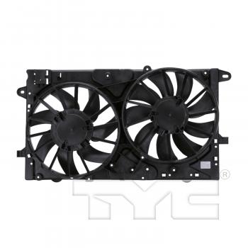 TYC 622850 Dual Radiator and Condenser Fan Assembly product image 2 of 6