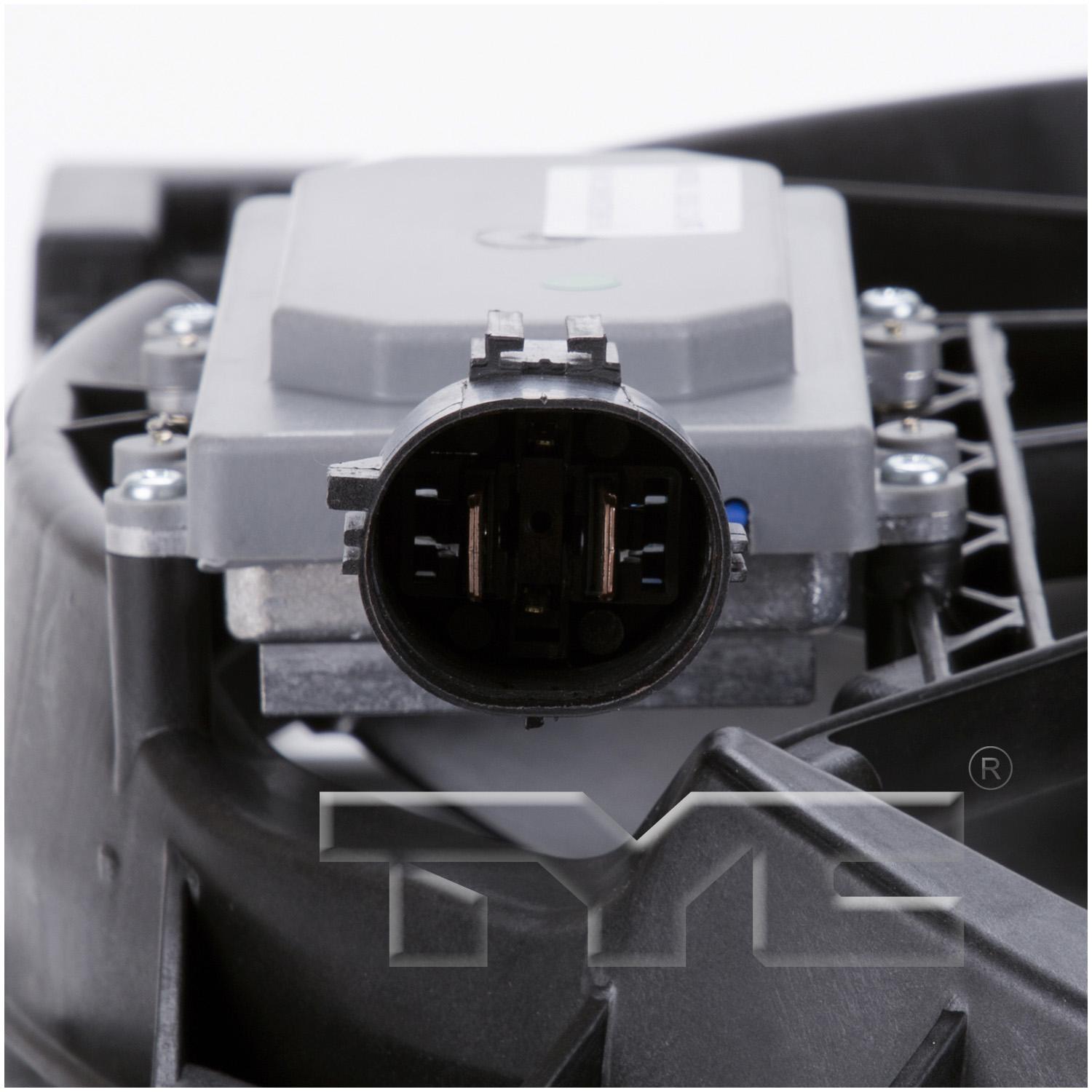 TYC 622870 Dual Radiator and Condenser Fan Assembly product image 3 of 4