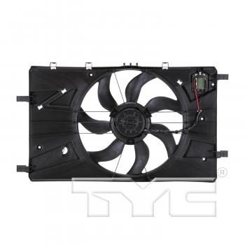 TYC 622890 Dual Radiator and Condenser Fan Assembly product image 1 of 4