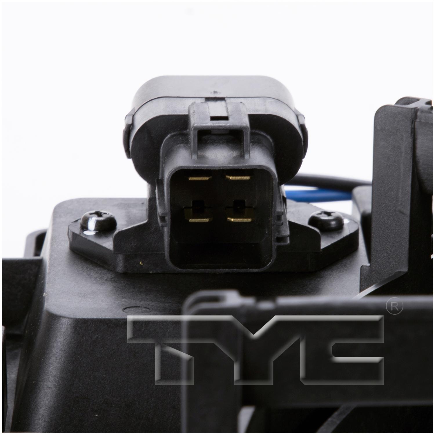 TYC 622930 Dual Radiator and Condenser Fan Assembly product image 3 of 4