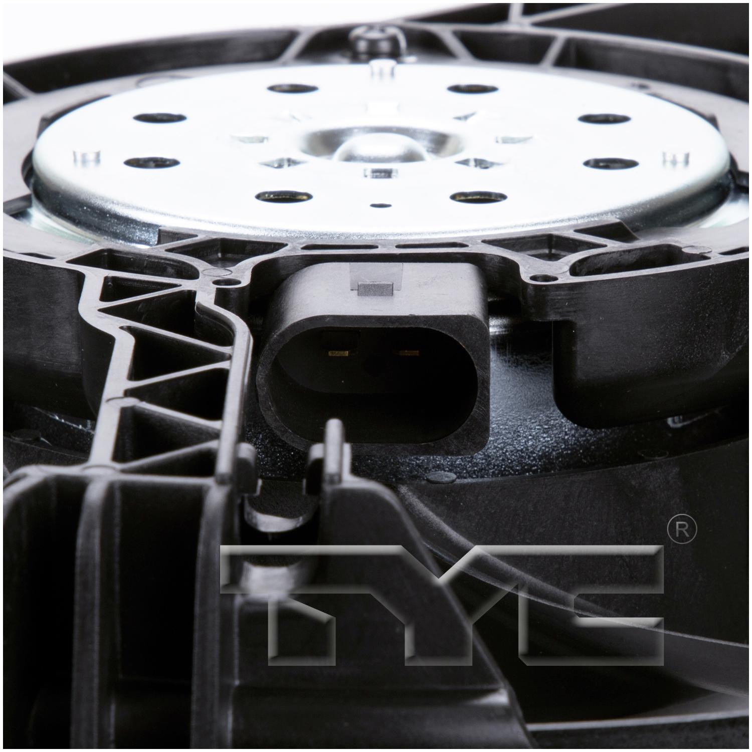 TYC 622940 Dual Radiator and Condenser Fan Assembly product image 4 of 4