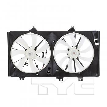 TYC 622950 Dual Radiator and Condenser Fan Assembly product image 1 of 4