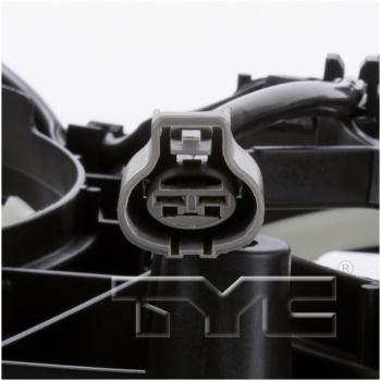TYC 622950 Dual Radiator and Condenser Fan Assembly product image 4 of 4
