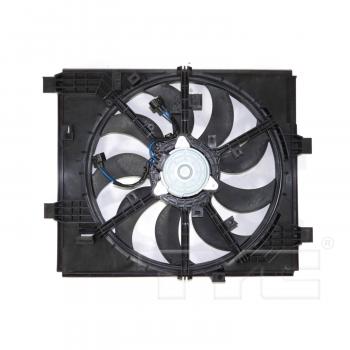 TYC 622960 Dual Radiator and Condenser Fan Assembly product image 2 of 3