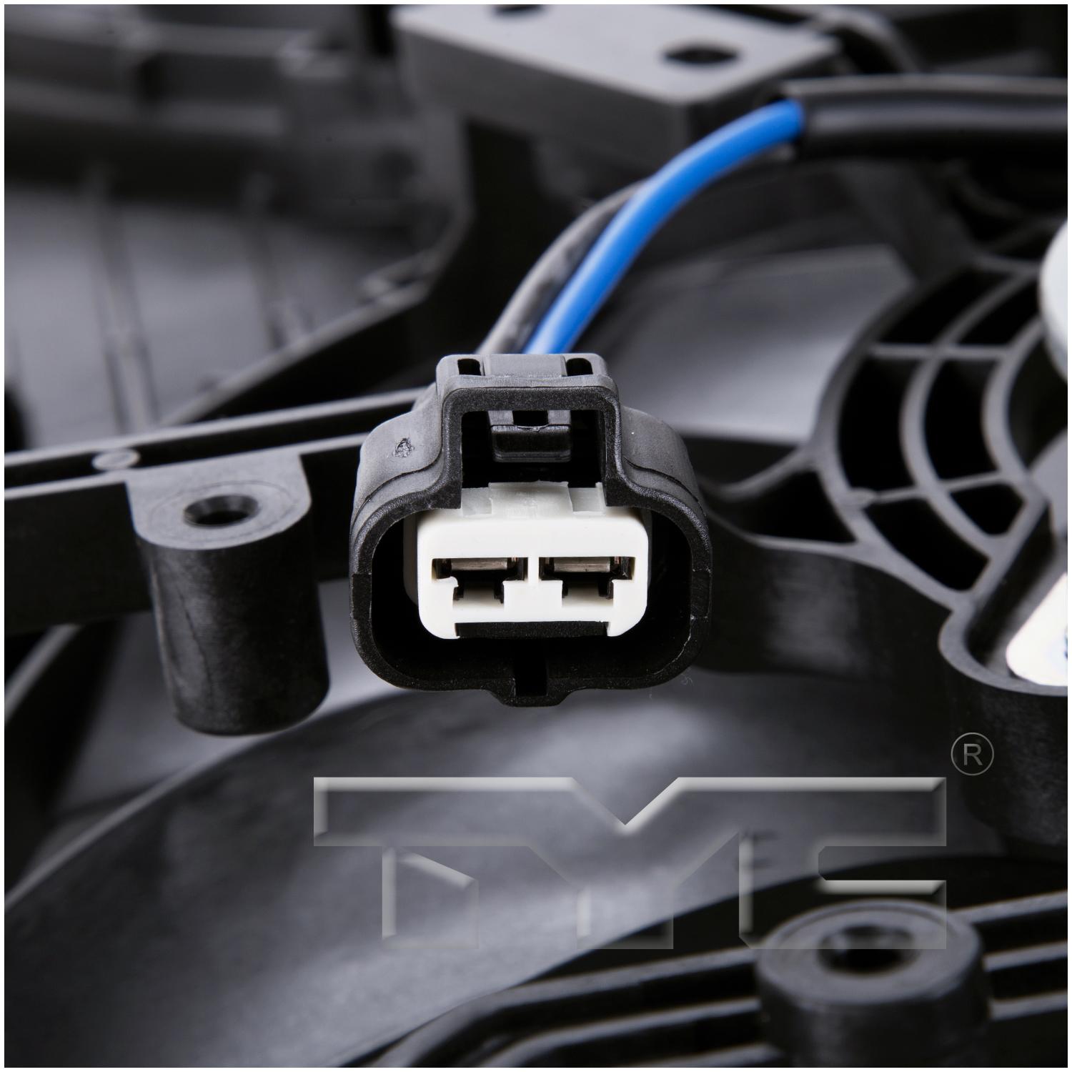 TYC 622970 Dual Radiator and Condenser Fan Assembly product image 4 of 4