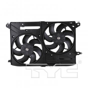 TYC 623000 Dual Radiator and Condenser Fan Assembly product image 1 of 4