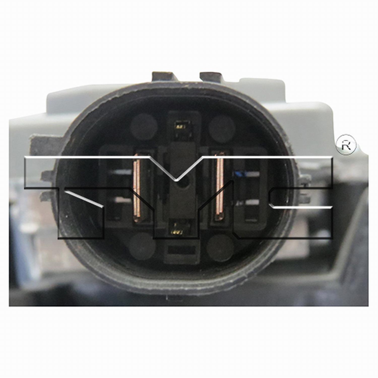 TYC 623030 Dual Radiator and Condenser Fan Assembly product image 3 of 6