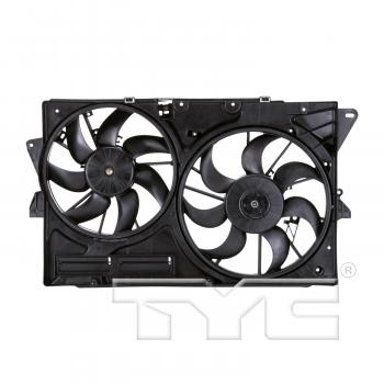 TYC 623040 Dual Radiator and Condenser Fan Assembly product image 1 of 4