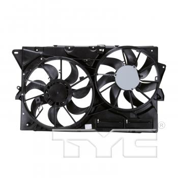TYC 623040 Dual Radiator and Condenser Fan Assembly product image 2 of 4