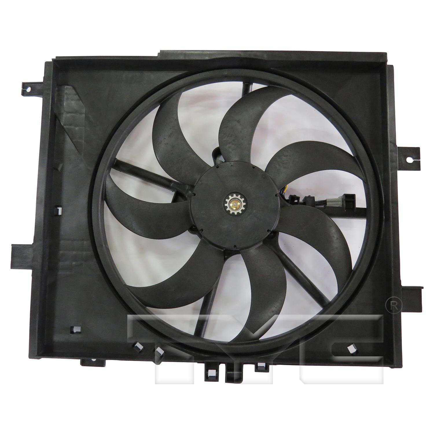 TYC 623090 - Dual Radiator and Condenser Fan Assembly TYC 623090 Dual Radiator and Condenser Fan Assembly product image 1 of 3