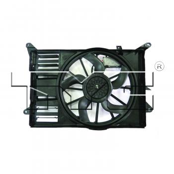 TYC 623140 Dual Radiator and Condenser Fan Assembly product image 1 of 4
