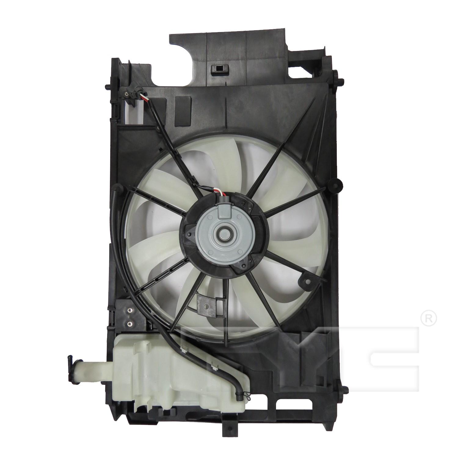 TYC 623150 Dual Radiator and Condenser Fan Assembly product image 4 of 4