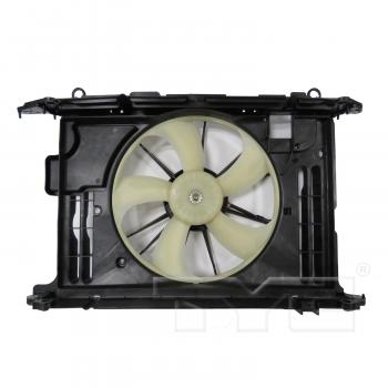 TYC 623160 Dual Radiator and Condenser Fan Assembly product image 2 of 3