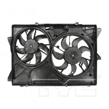 TYC 623190 Dual Radiator and Condenser Fan Assembly product image 1 of 3