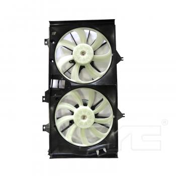 TYC 623200 Dual Radiator and Condenser Fan Assembly product image 1 of 4