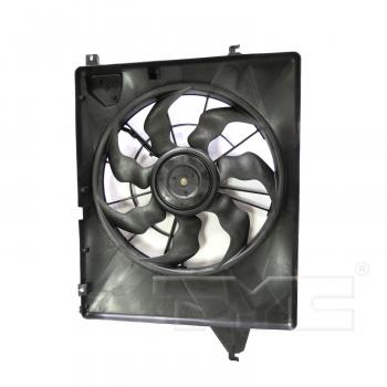 TYC 623210 Dual Radiator and Condenser Fan Assembly product image 1 of 3