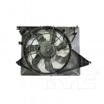 TYC 623210 Dual Radiator and Condenser Fan Assembly product image 2 of 3