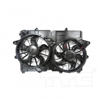 TYC 623240 Dual Radiator and Condenser Fan Assembly product image 2 of 4