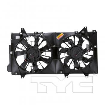 TYC 623250 Dual Radiator and Condenser Fan Assembly product image 4 of 4