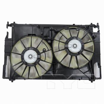 TYC 623290 Dual Radiator and Condenser Fan Assembly product image 5 of 6