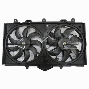 TYC 623300 Dual Radiator and Condenser Fan Assembly product image 1 of 6