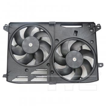 TYC 623320 Dual Radiator and Condenser Fan Assembly product image 2 of 3