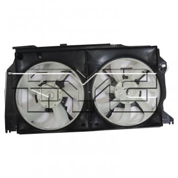 TYC 623370 Dual Radiator and Condenser Fan Assembly product image 1 of 4