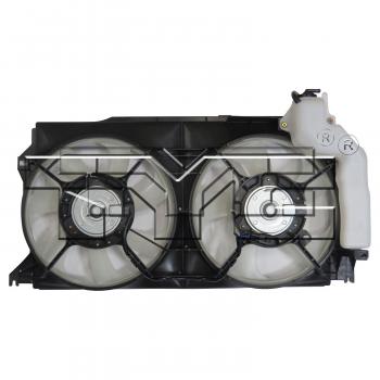 TYC 623370 Dual Radiator and Condenser Fan Assembly product image 2 of 4