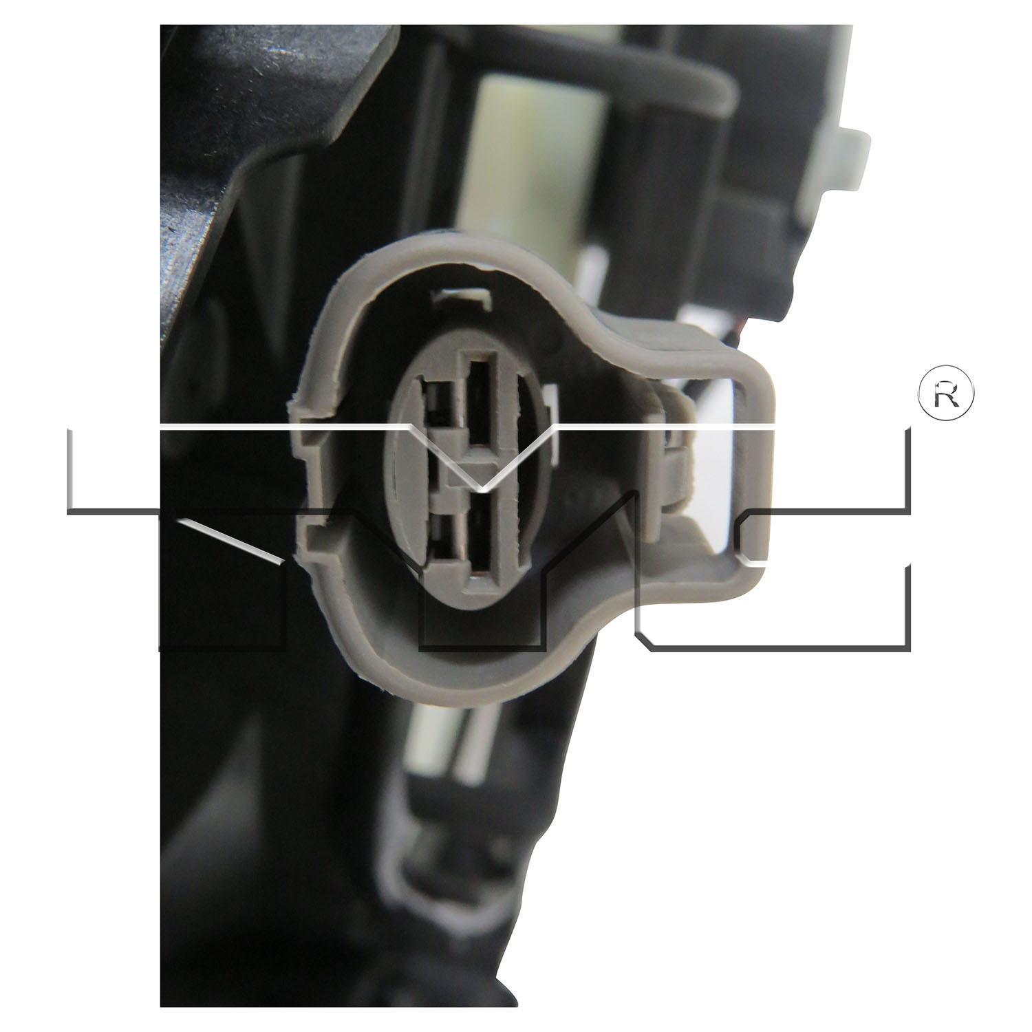 TYC 623380 Dual Radiator and Condenser Fan Assembly product image 3 of 4