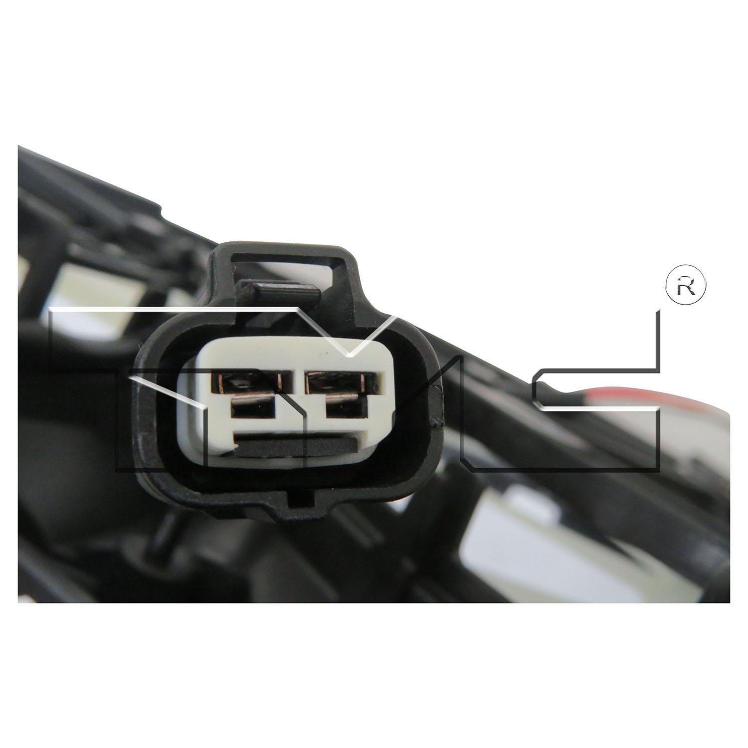 TYC 623380 Dual Radiator and Condenser Fan Assembly product image 4 of 4
