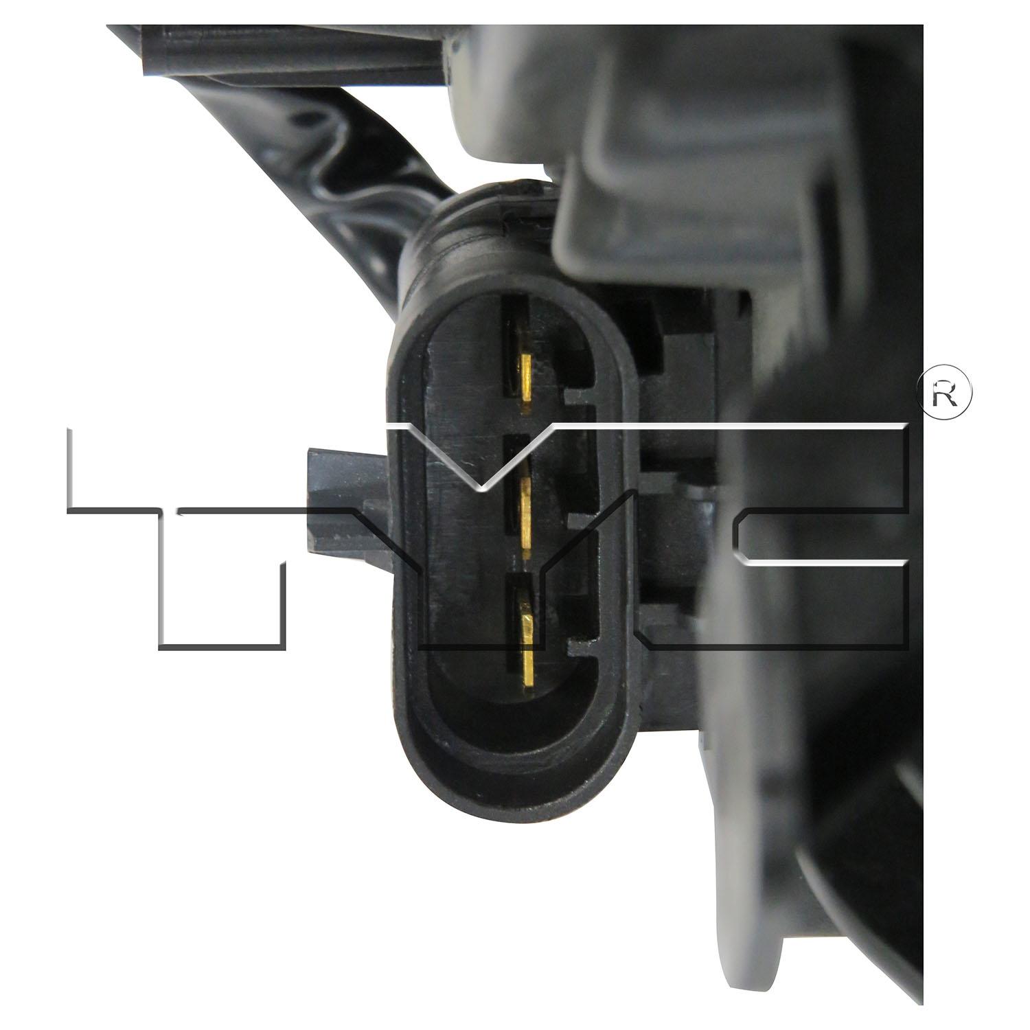 TYC 623410 Dual Radiator and Condenser Fan Assembly product image 3 of 3