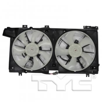 TYC 623470 Dual Radiator and Condenser Fan Assembly product image 1 of 3