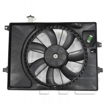 TYC 623510 Dual Radiator and Condenser Fan Assembly product image 4 of 6