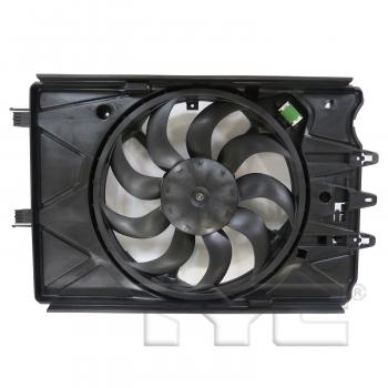 TYC 623560 Dual Radiator and Condenser Fan Assembly product image 1 of 3