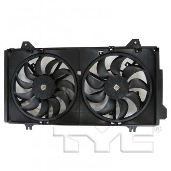 TYC 623580 Dual Radiator and Condenser Fan Assembly product image 1 of 3