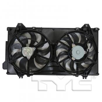 TYC 623580 Dual Radiator and Condenser Fan Assembly product image 2 of 3