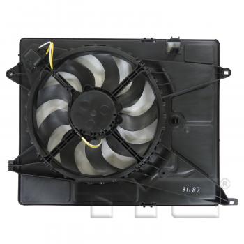 TYC 623590 Dual Radiator and Condenser Fan Assembly product image 2 of 3