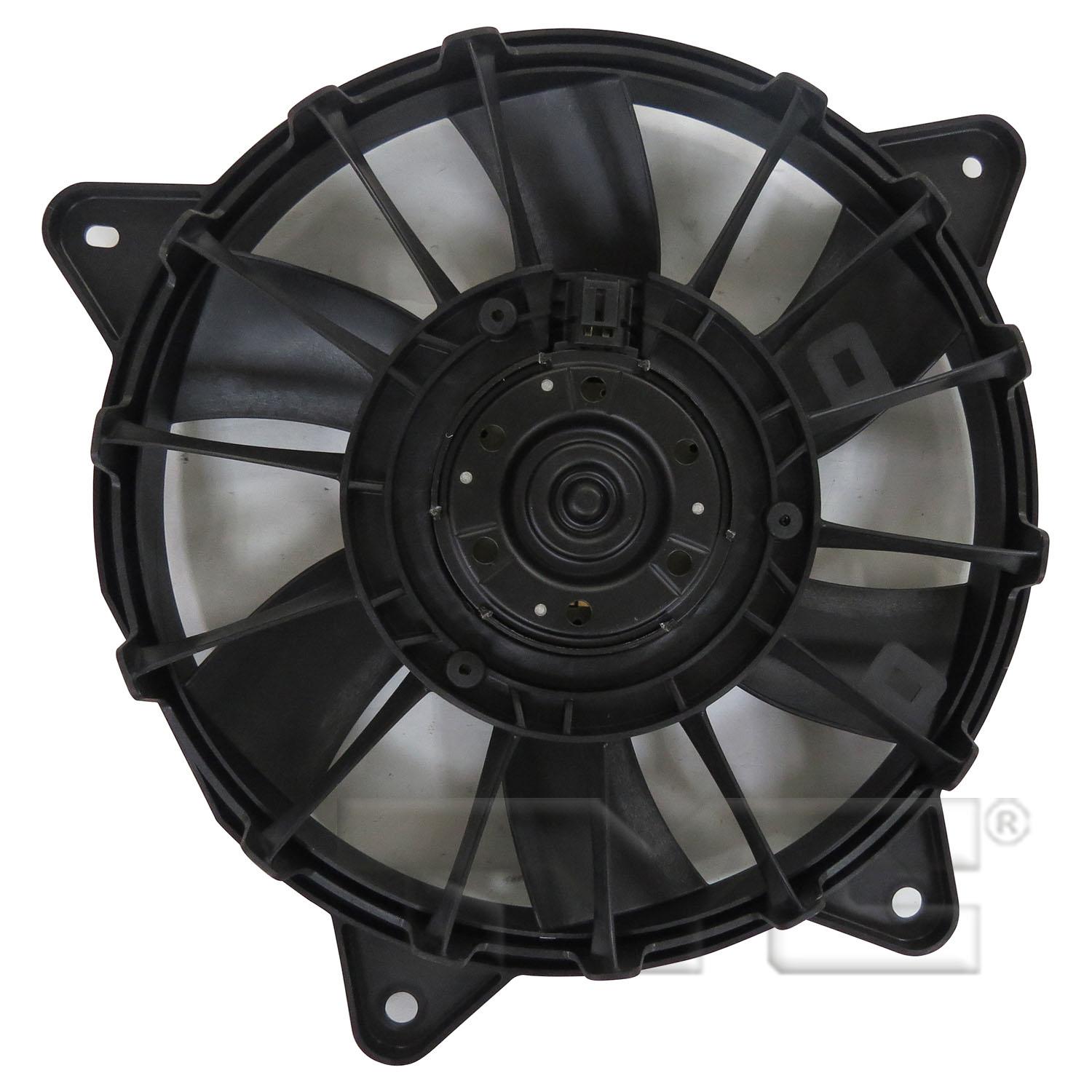 TYC 623600 A/C Condenser Fan Assembly product image 2 of 3