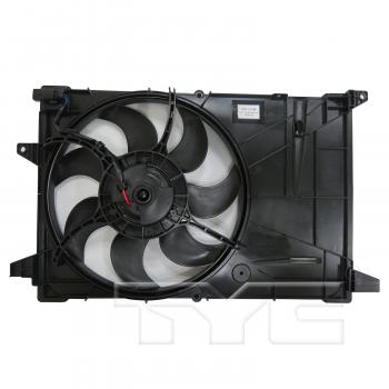 TYC 623650 Dual Radiator and Condenser Fan Assembly product image 2 of 3